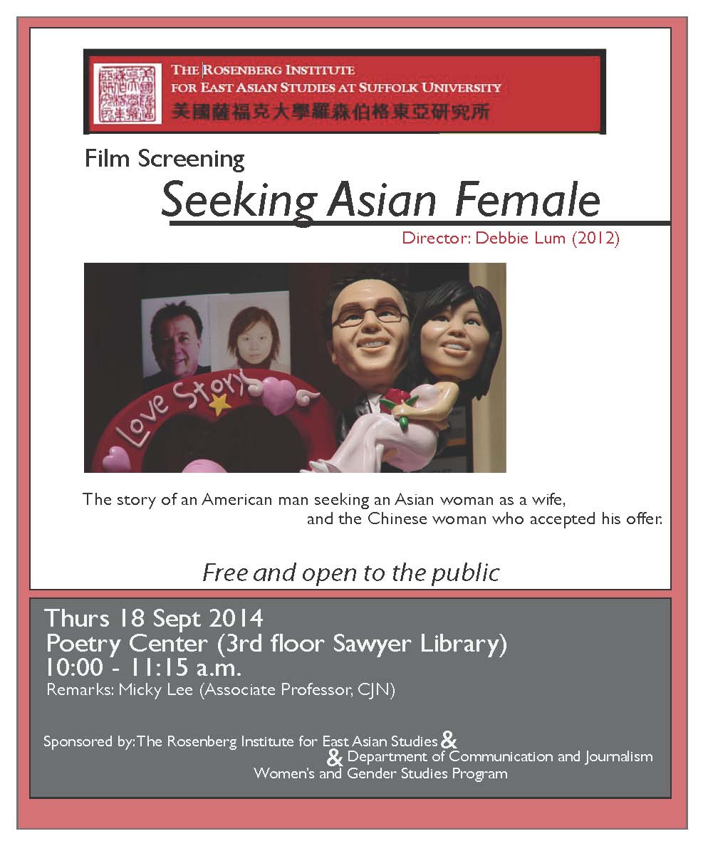 Seeking Asian Female Asian Studies Suff