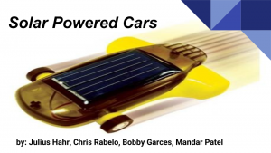 Solar Cars