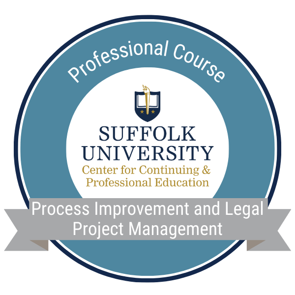 Process Improvement and Legal Project Management Digital Badge
