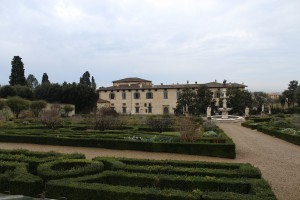 The Villa de Castello and its gardens